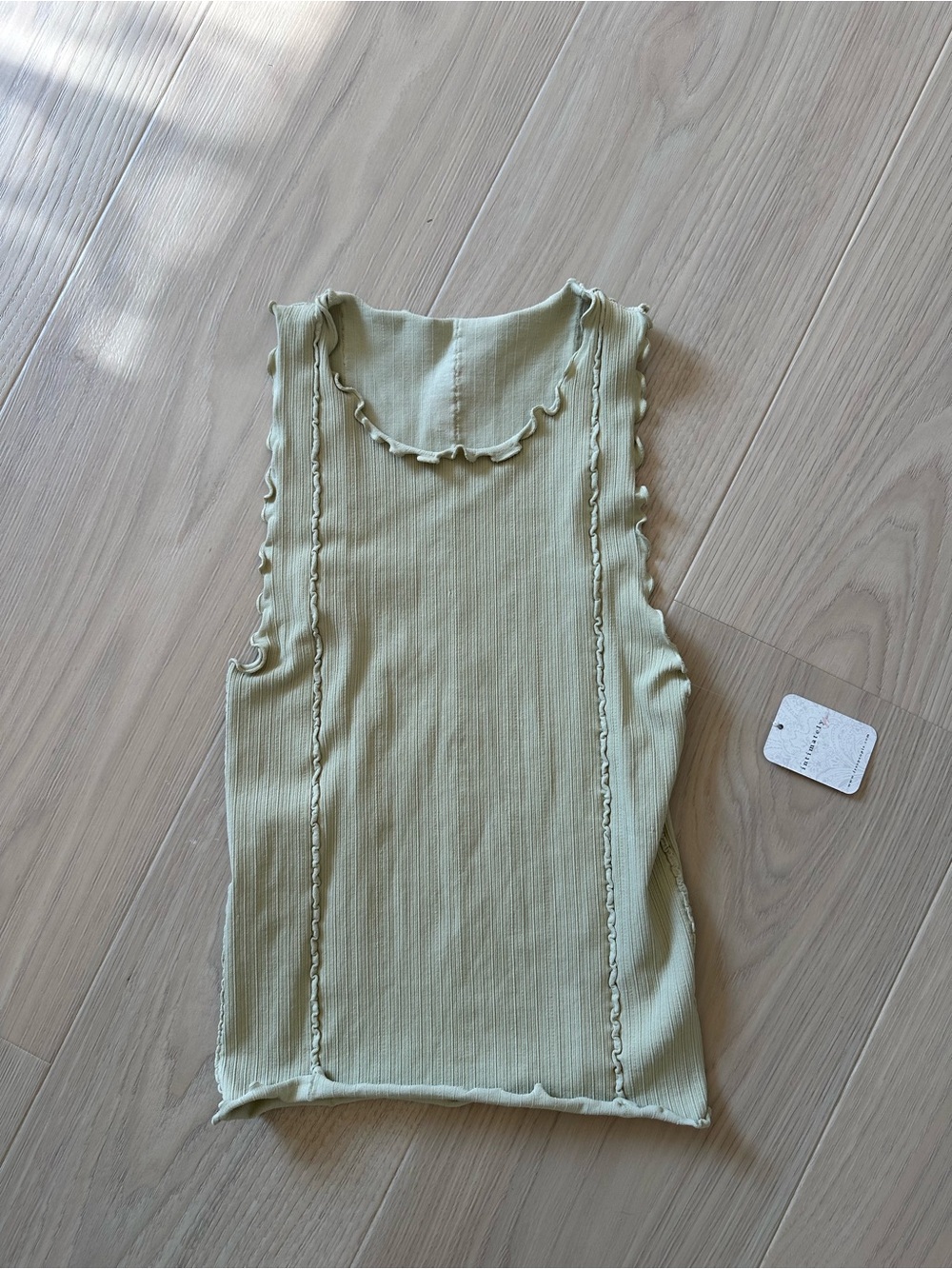NWT Free People Better This Way Tank — Sage Green - Picture 2 of 7